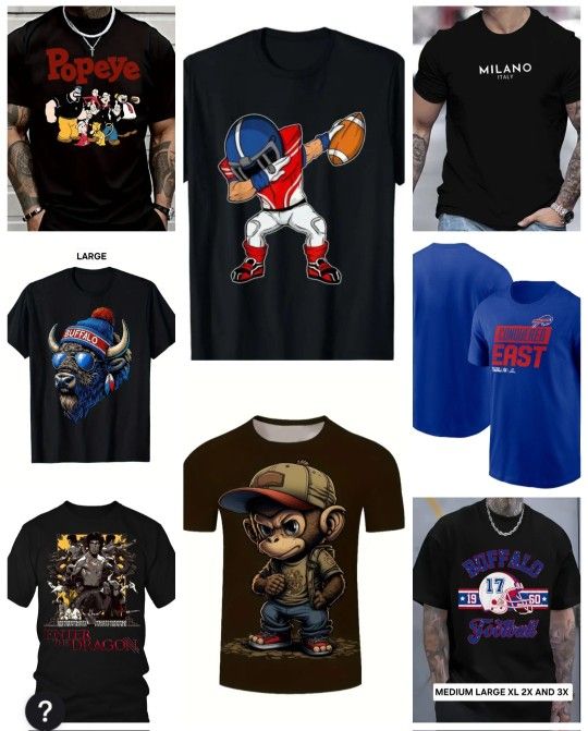 MEN T SHIRTS NEW