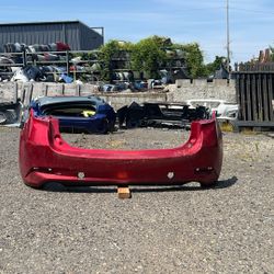 2017 To 2018 Mazda 3 Rear Bumper #B611 MA1100 225