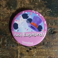 Just Engaged Disney Button