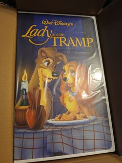 Walt Disney's Lady and the Tramp VHS blanket