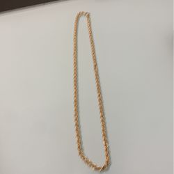 Gold Rope Chain 14k 