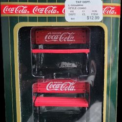 Coca-Cola 1996 Town Square Collection. Benches #CG2408