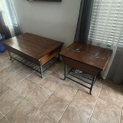 Coffee Table And 1 End Table 