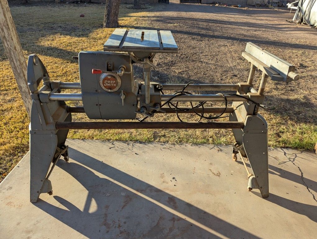 Shopsmith Multi-function Tool. Circular Saw, Lathe, Drill Press And More. Needs Capacitor