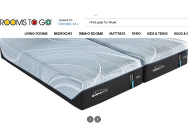 California King Tempurpedic Proadapt Hybrid  Mattresses with Adjustable Beds 