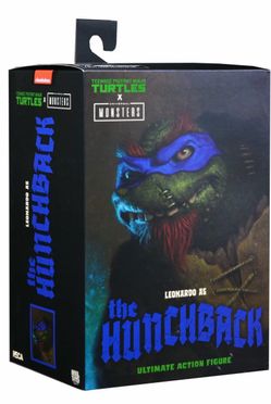 NECA Teenage Mutant Ninja Turtles Monsters Leonardo as the Hunchback Figure