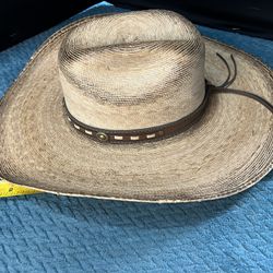 Alamo® Unisex Hearn Palm Straw Western Cowboy Hat D28740