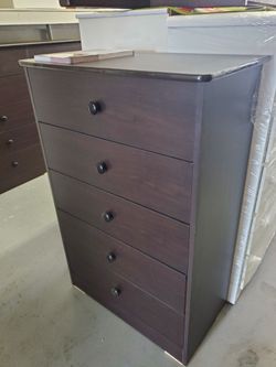 5 Drawers Dresser Available In Other Colors