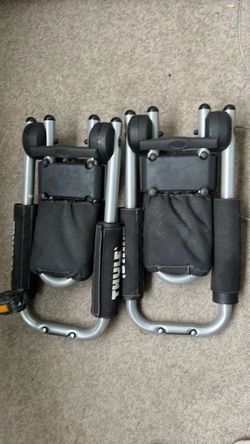 Thule folding kayak/canoe roof rack carriers made by Thule.