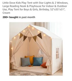 Kids play tent