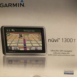 Garmin nuvi 1300T navigational system