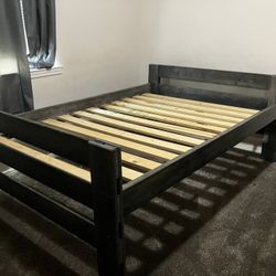 Full over Full Wood Bunk Bed