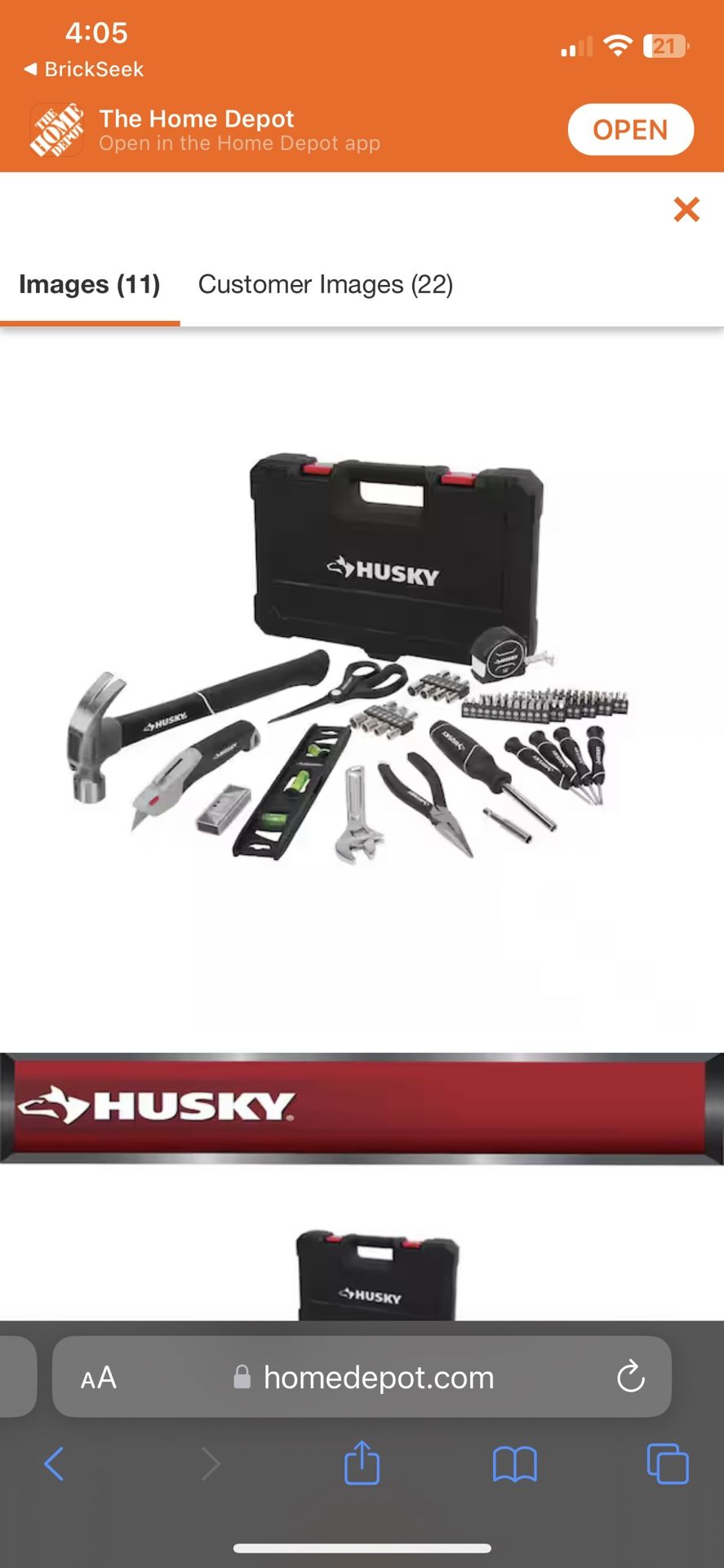 Husky 110 Piece Set