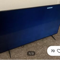 SAMSUNG 55” SMART LED TV (Only Been Used For A Couple Months!)