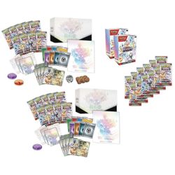 Pokemon Prismatic Evolutions Elite Trainer Box + Booster Bundle, 2-pack