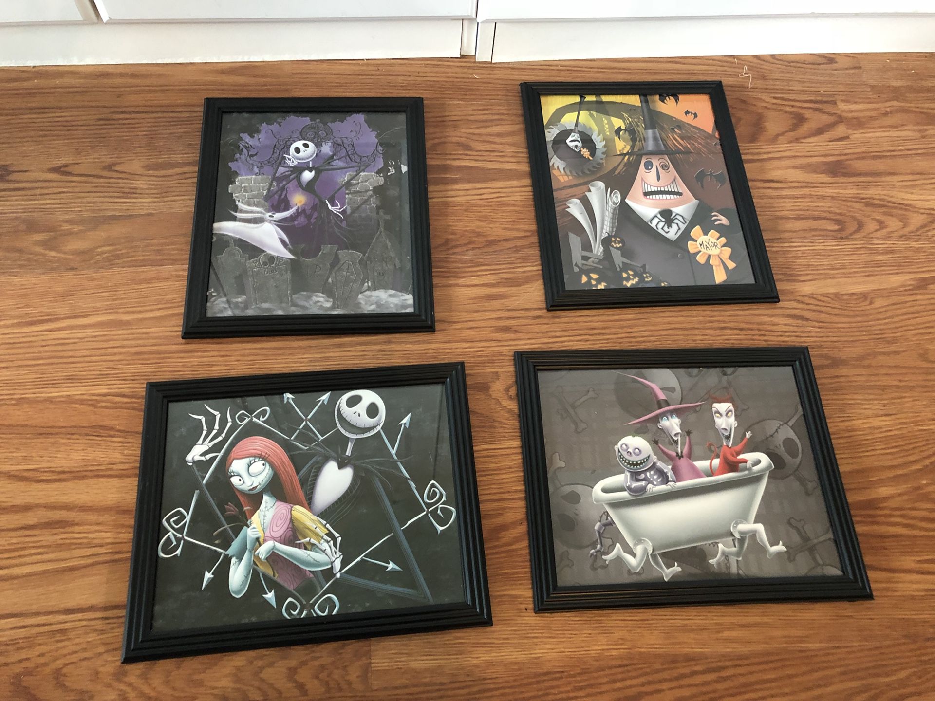 Nightmare before Christmas 8 x 10 pictures