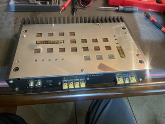OLDSCHOOL Xtant 121m AMPLIFIER 1 Channel Hi Res Full Range Amplifier Nice And Rare