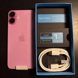 iPhone 16 Plus (pink/AT&T)