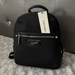 Calvin Klein Black Mini Backpack