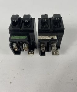 15a Tandem Pushmatic Breakers(2 Avail)