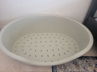 Perla dog bed basket large made in italy