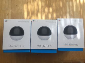 Three indoor cameras