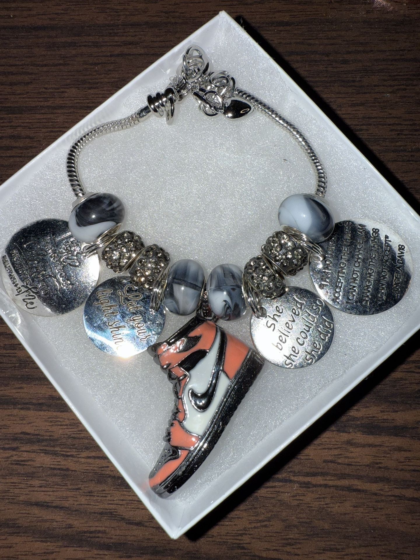 Shoe Charm Bracelet 