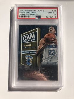 2012 Panini Team Tomorrow Anthony Davis Rookie