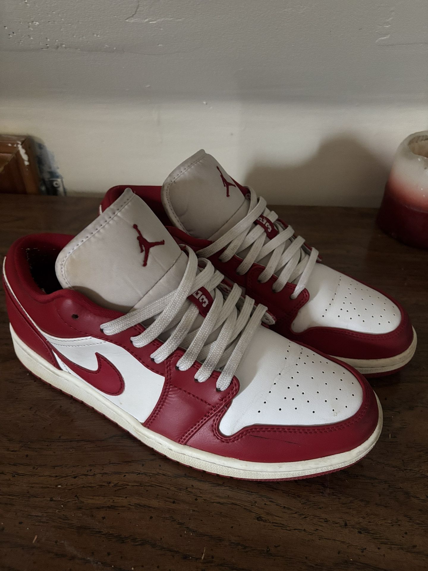 Jordan 1 Low - Gym Red 10.5