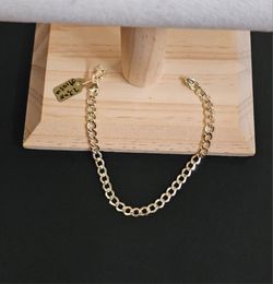 14k gold bracelet 7 inch