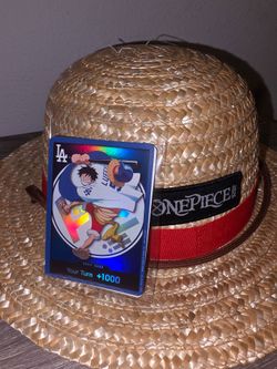 Luffy Dodger One Piece Card & Hat