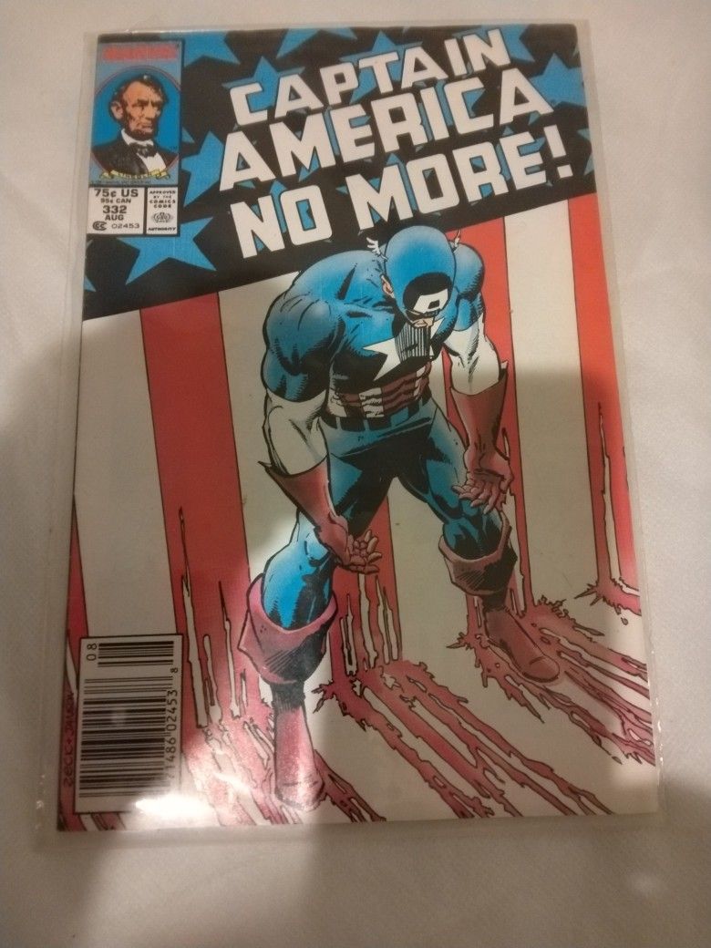 Captain America 80s Marvel Comic