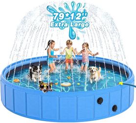 Large Foldable pool (brand new)