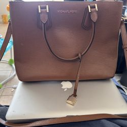 Michael Kors Brown Leather Handbag