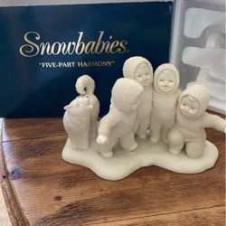 Snow Babies 5 Part Harmony 