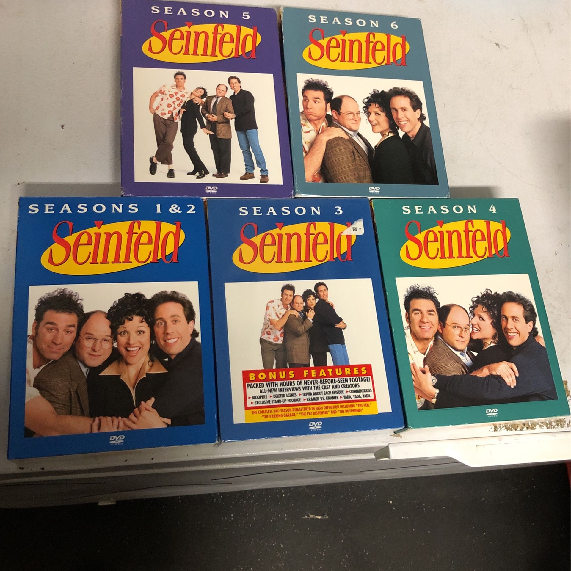 6 Seasons Seinfeld On Dvd