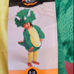 Triceratops Baby Costume 6-12 Months