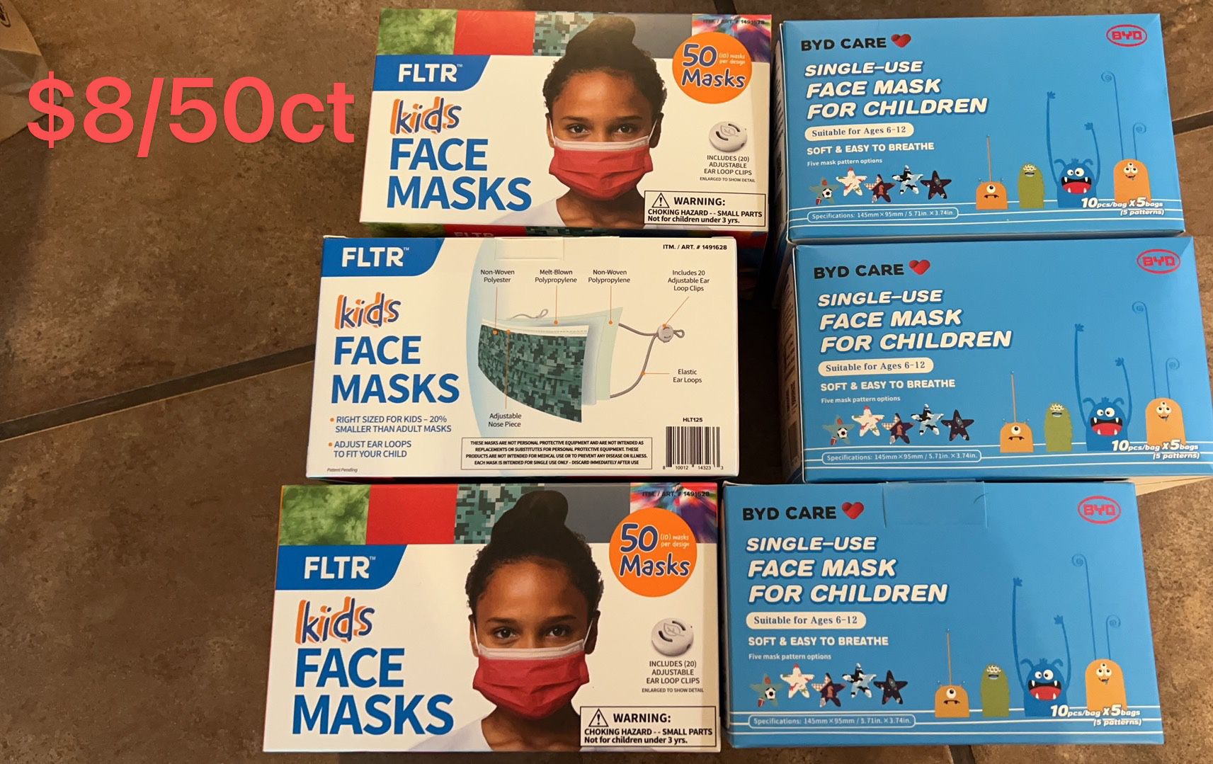 Kids face mask