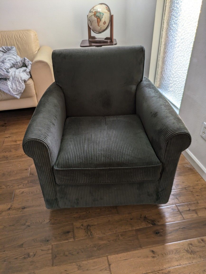 Swivel Arm Chair