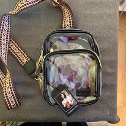 Clear crossbody