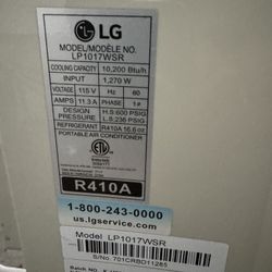 Portable air Conditioner / Dehumidifier