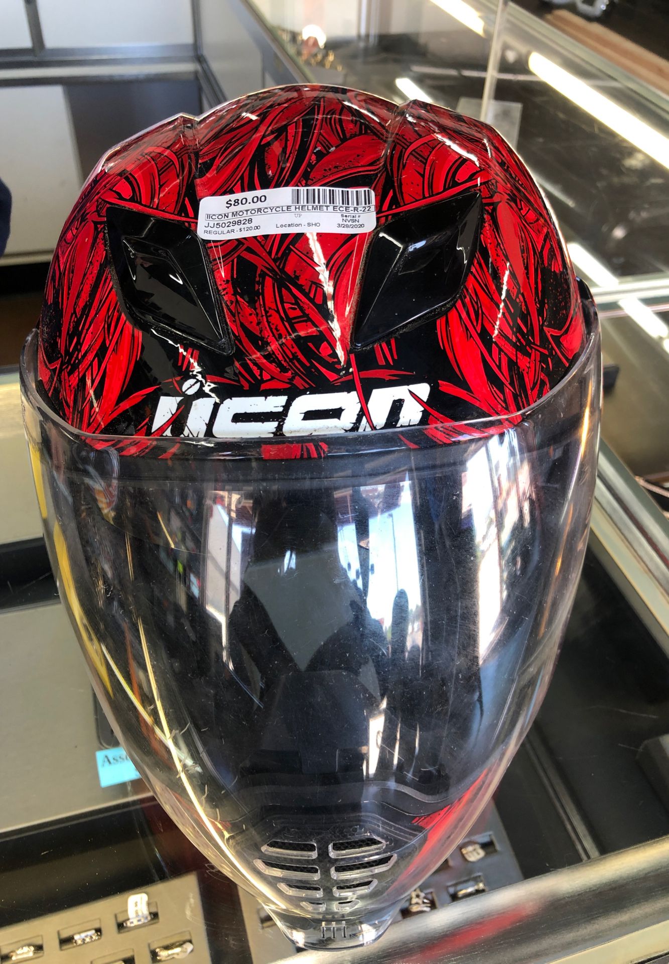 Iicon Motorcycle Helmet