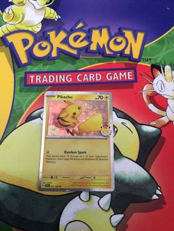 Pikachu Pokémon card