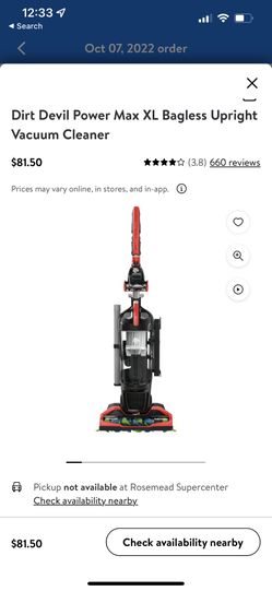 Dirt Devil Vacuum