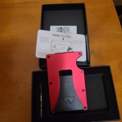 Gorgeous Money Clip Card Wallet. Mountain Voyage