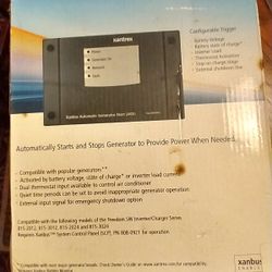 Automatic generator starter