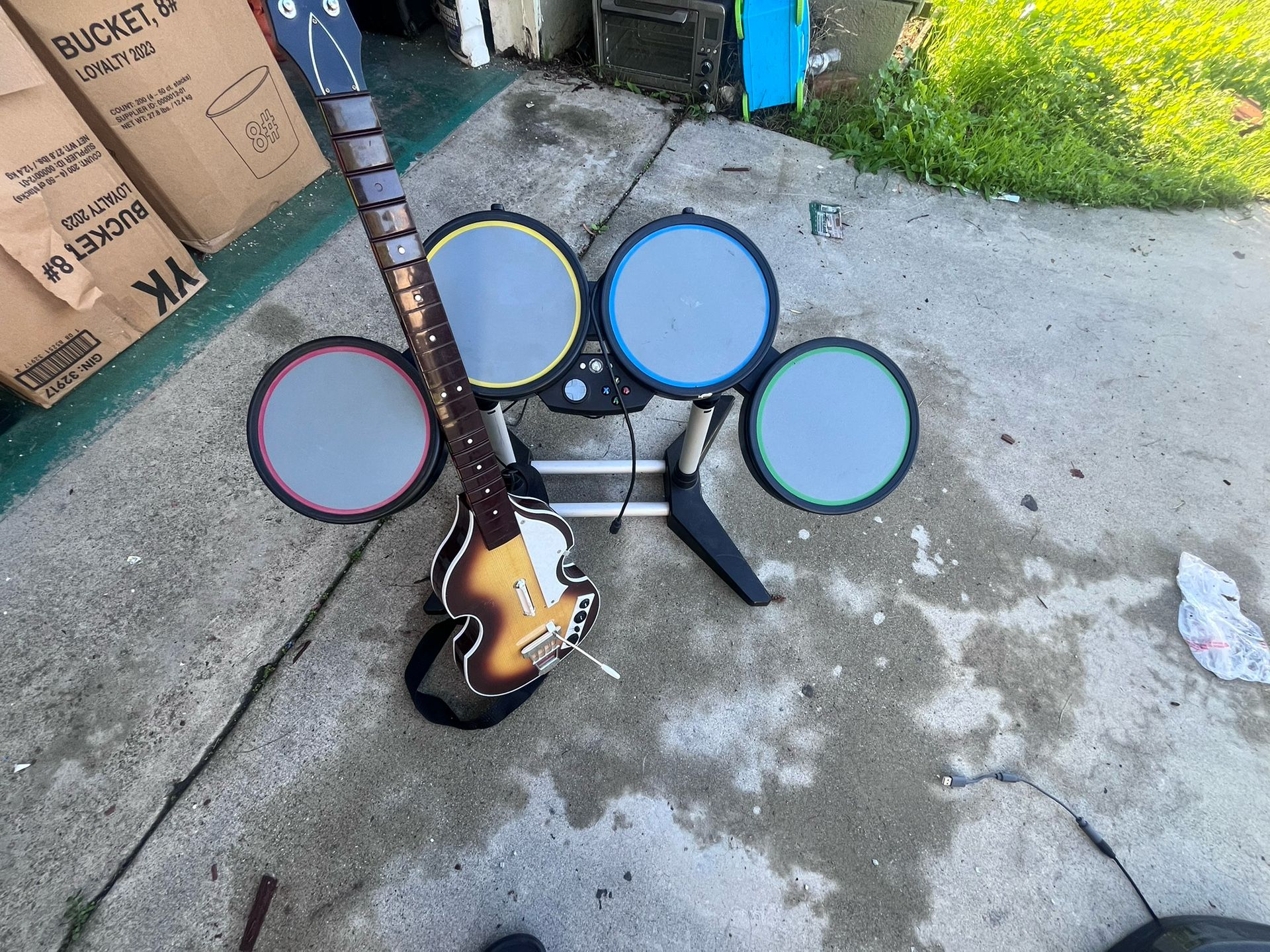 Drums And Guitar For Xbox 360