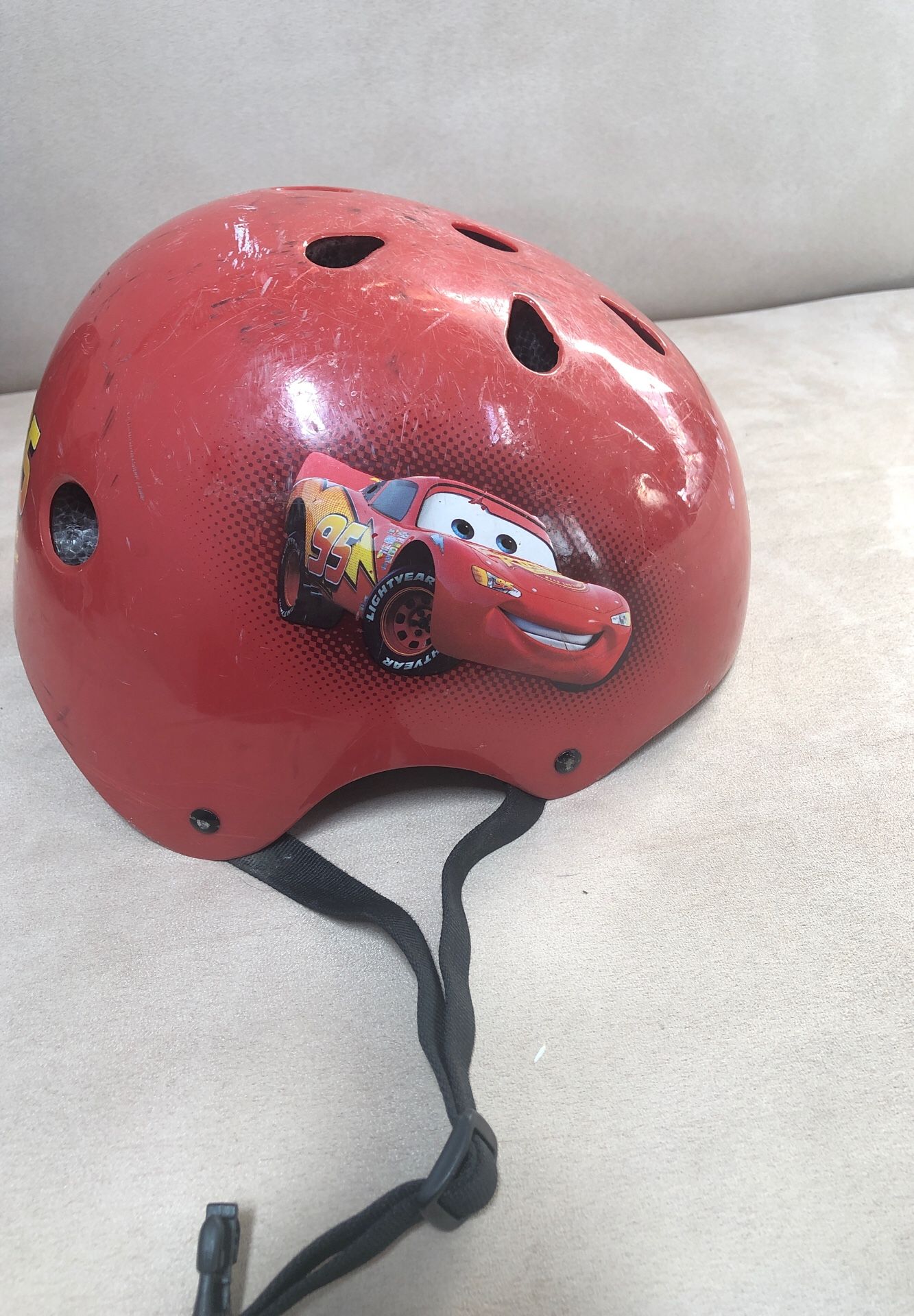 Helmet lighting McQueen