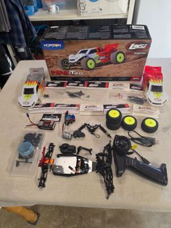 Rc truck Losi Mini-T with upgrades never used plus read !!!