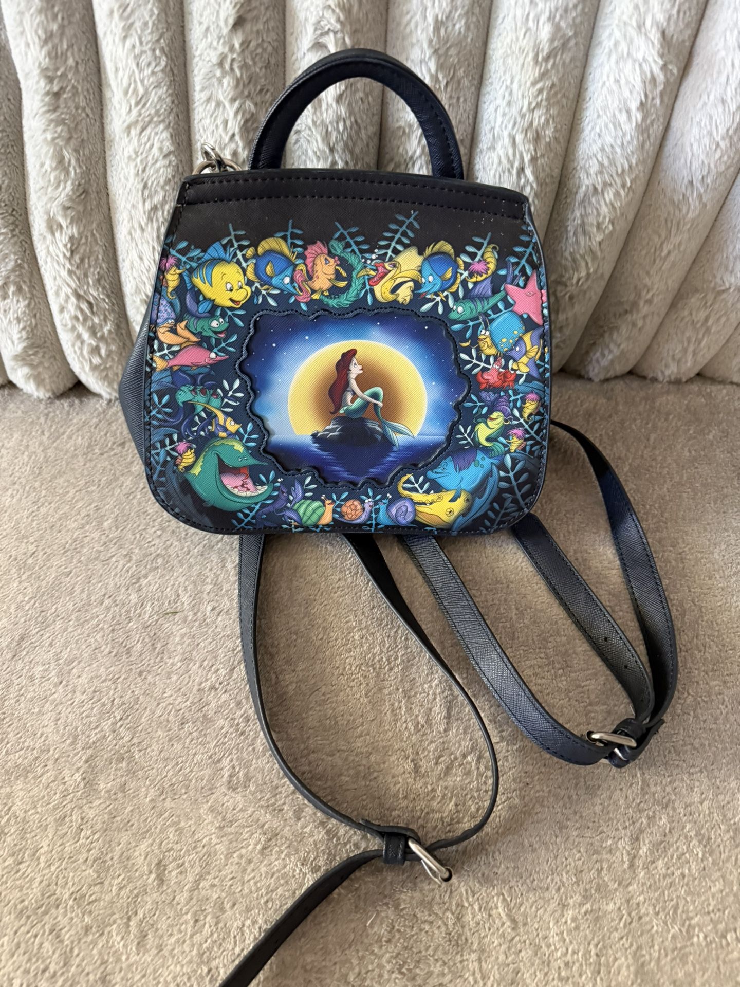 Disney loungefly Ariel Backpack